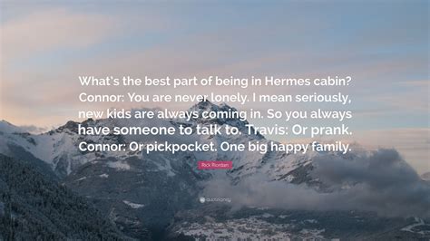 what is the best part of being in hermes cabin|riordan hermes cabin.